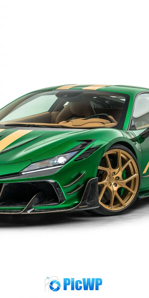 Mansory F8XX Ferrari F8 Tributo 3K Mobile Wallpaper