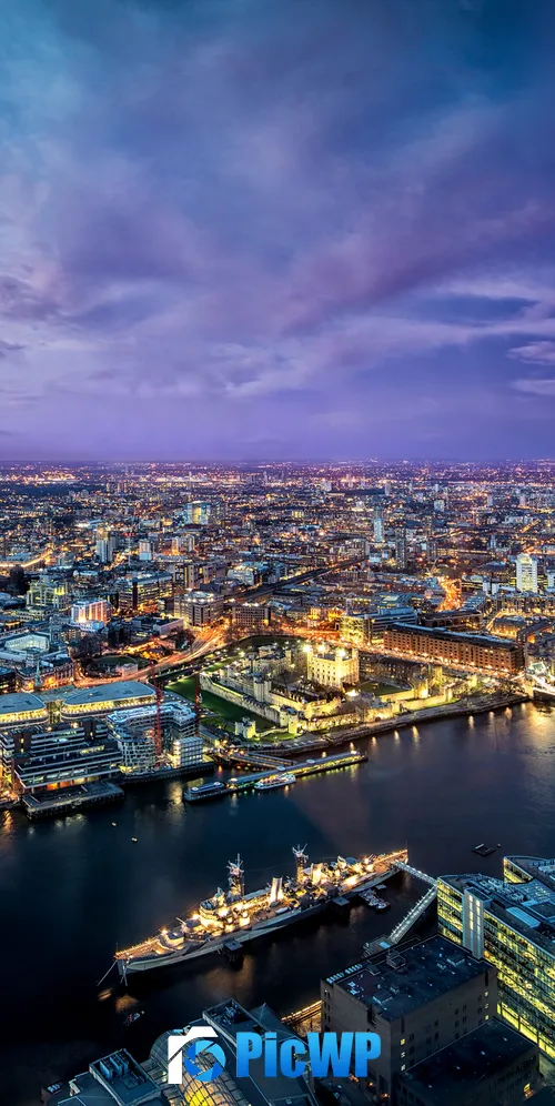 London City Cityscape 3K Mobile Wallpaper