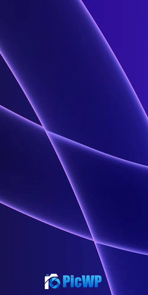 iMac 2021 Purple background 3K Mobile Wallpaper
