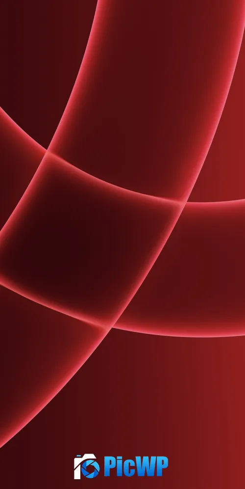iMac 2021 Red background 3K Mobile Wallpaper