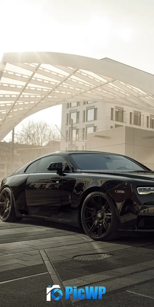 Spofec Rolls-Royce Wraith Black Badge Overdose 2021 3K Mobile Wallpaper