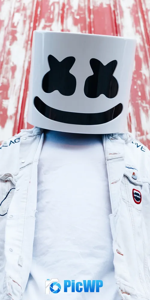 Marshmello American DJ 3K Mobile Wallpaper