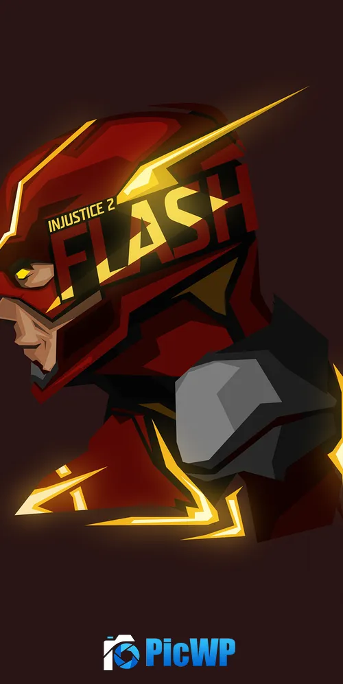 The Flash DC Superheroes 3K Mobile Wallpaper