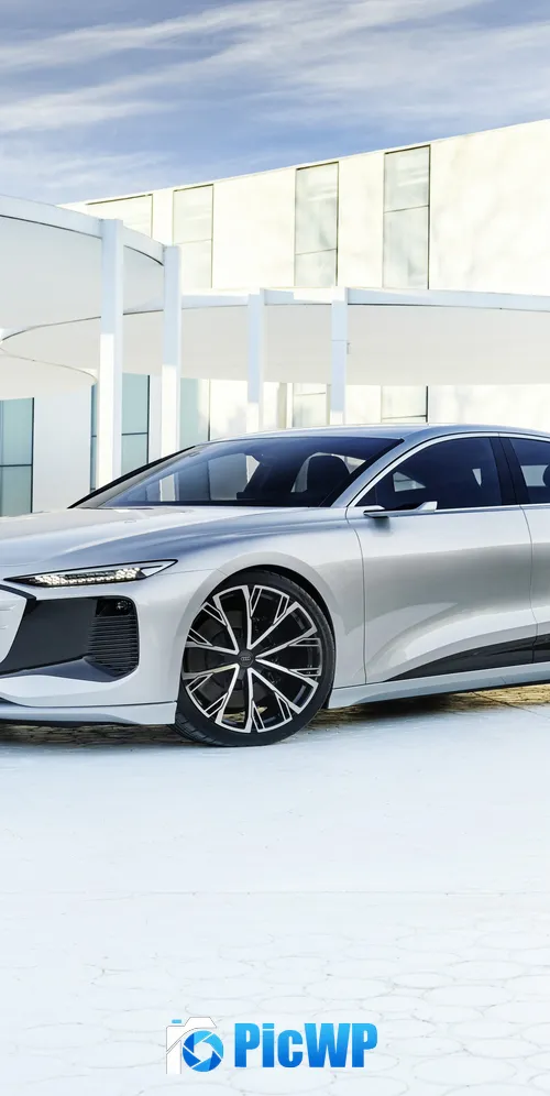 Audi A6 e-tron Concept Electric cars 3K Mobile Wallpaper