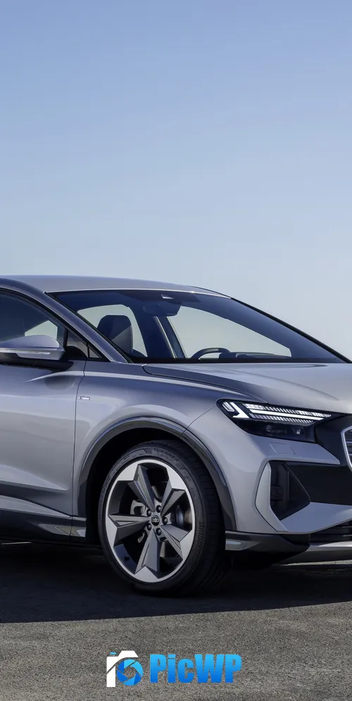 Audi Q4 Sportback 50 e-tron S line 2021 3K Mobile Wallpaper