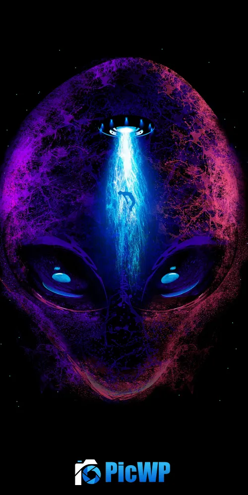 Alien Extraterrestrial 3K Mobile Wallpaper