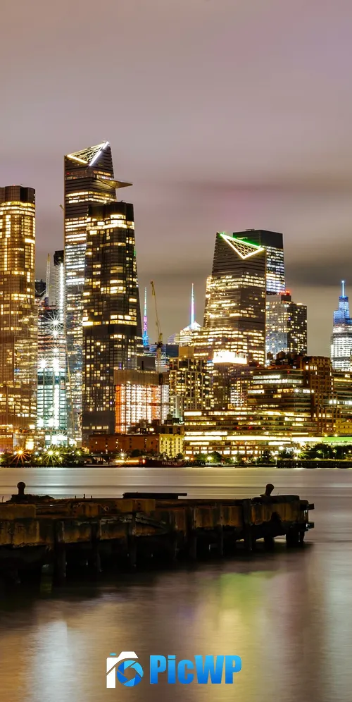 New York City Illuminated 3K Mobile Wallpaper