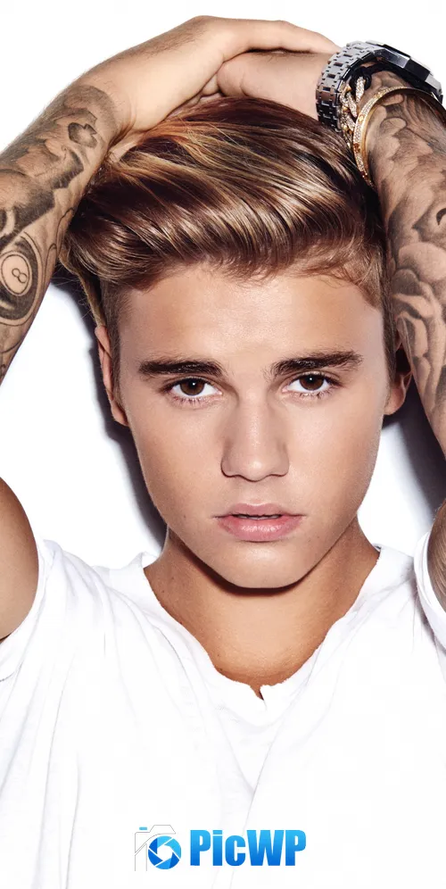 Justin Bieber Pop singer 3K Mobile Wallpaper