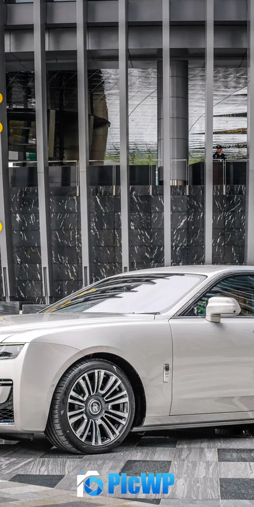Rolls-Royce Ghost EWB 2021 3K Mobile Wallpaper