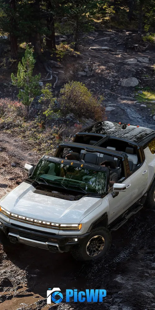 GMC Hummer EV Off-Road SUV 3K Mobile Wallpaper