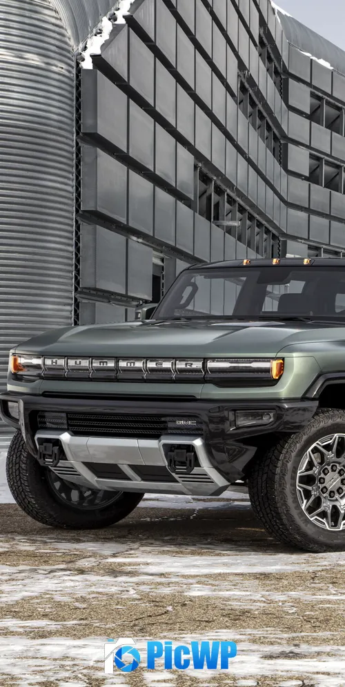 GMC Hummer EV 2024 3K Mobile Wallpaper