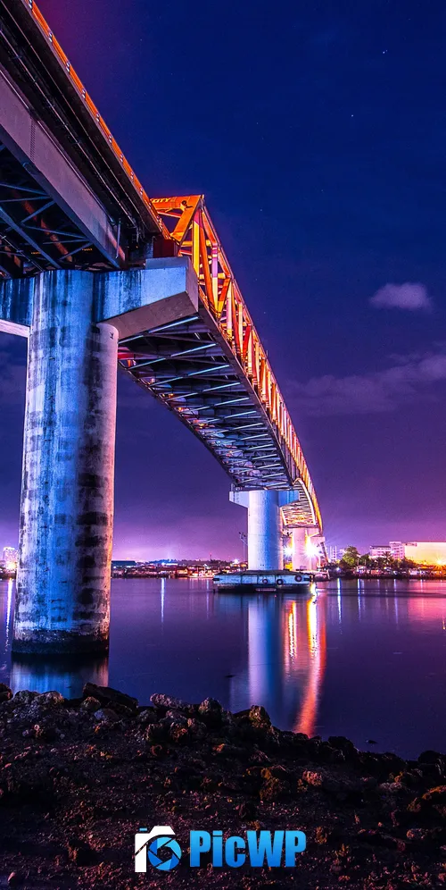 Mactan-Mandaue Bridge Philippines 3K Mobile Wallpaper