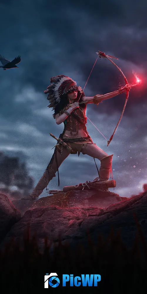 Native American Tribal 3K Mobile Wallpaper