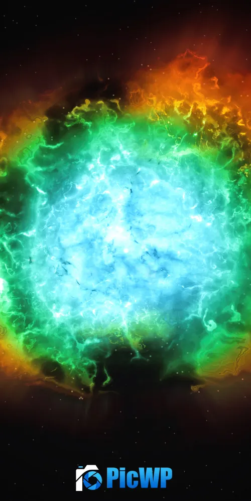 Supernova Deep space 3K Mobile Wallpaper