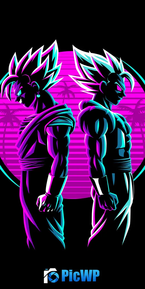 Vegeta Vegito 3K Mobile Wallpaper