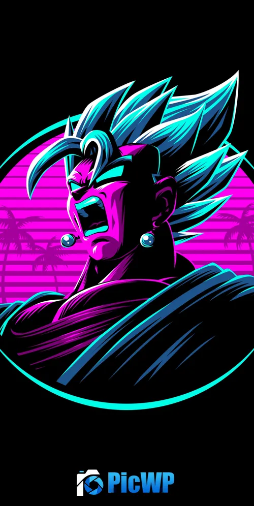 Vegito Dragon Ball Z 3K Mobile Wallpaper