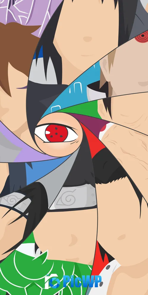 Sharingan eye Naruto 3K Mobile Wallpaper