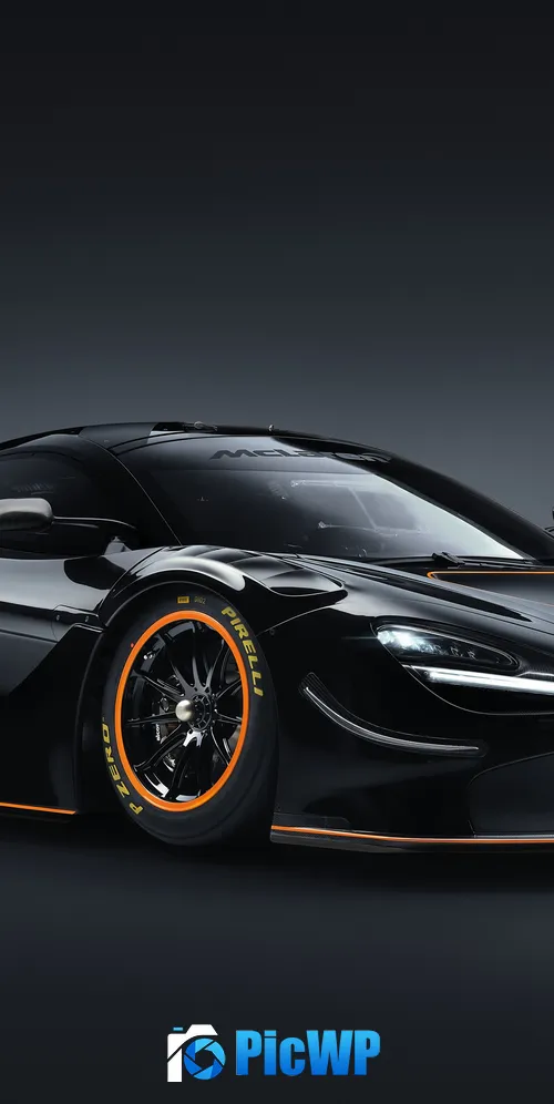 McLaren 720S GT3X 3K Mobile Wallpaper