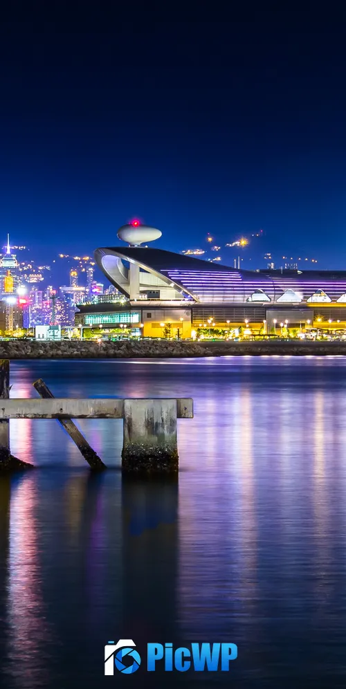 Kwun Tong Ferry Pier Hong Kong 3K Mobile Wallpaper