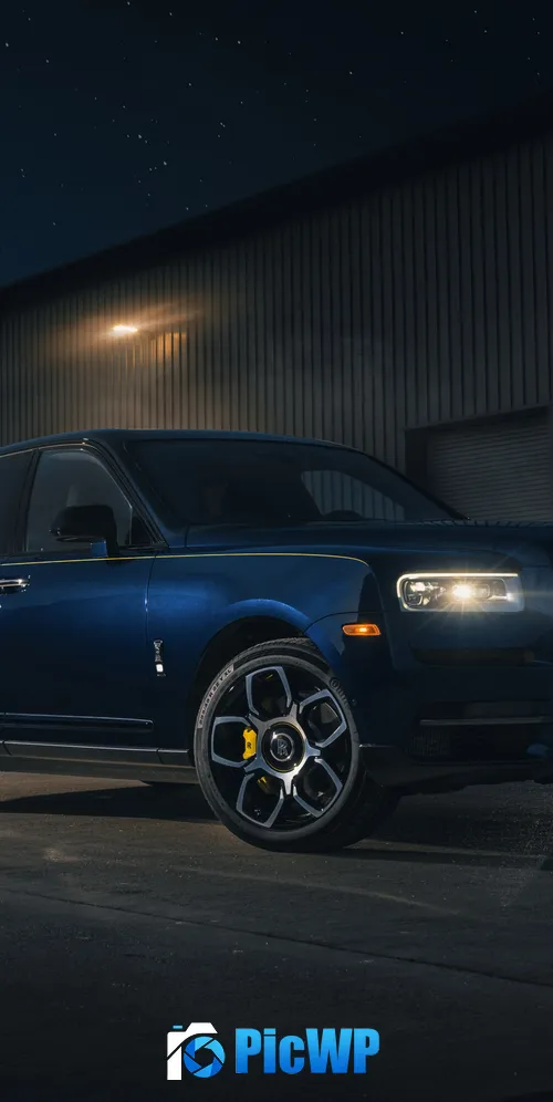 Rolls-Royce Cullinan Black Badge 2021 3K Mobile Wallpaper
