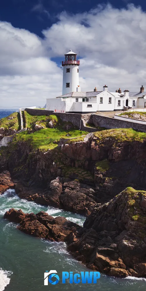 Fanad Lighthouse Ireland 3K Mobile Wallpaper