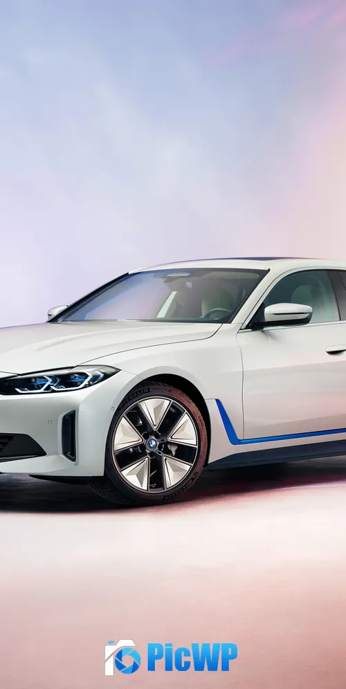 BMW i4 3K Mobile Wallpaper