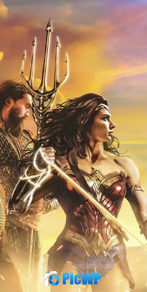 Zack Snyder's Justice League DC Superheroes 3K Mobile Wallpaper