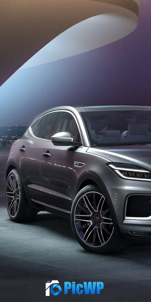Jaguar E-Pace R-Dynamic Electric SUV 3K Mobile Wallpaper