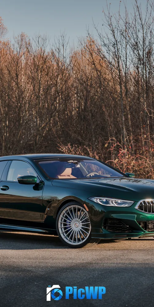 BMW Alpina B8 Gran Coupé 3K Mobile Wallpaper