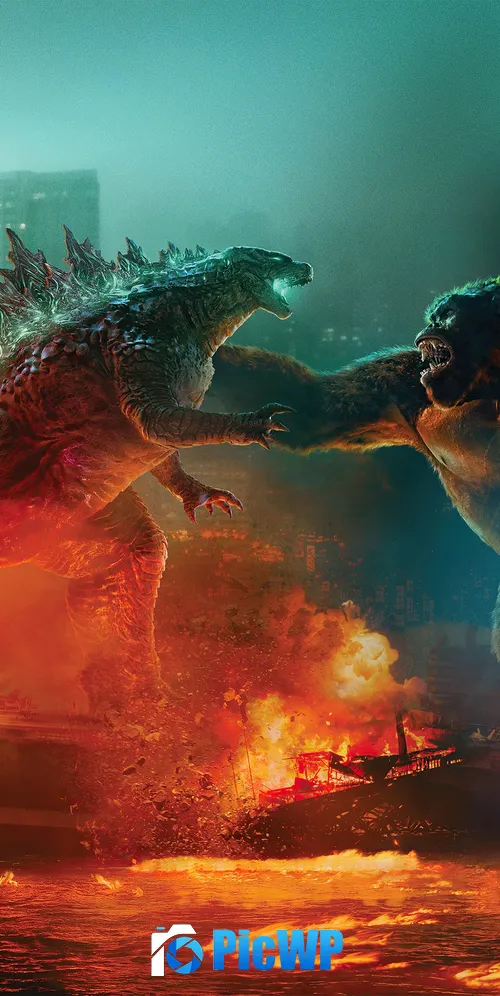 Godzilla vs Kong 3K Mobile Wallpaper