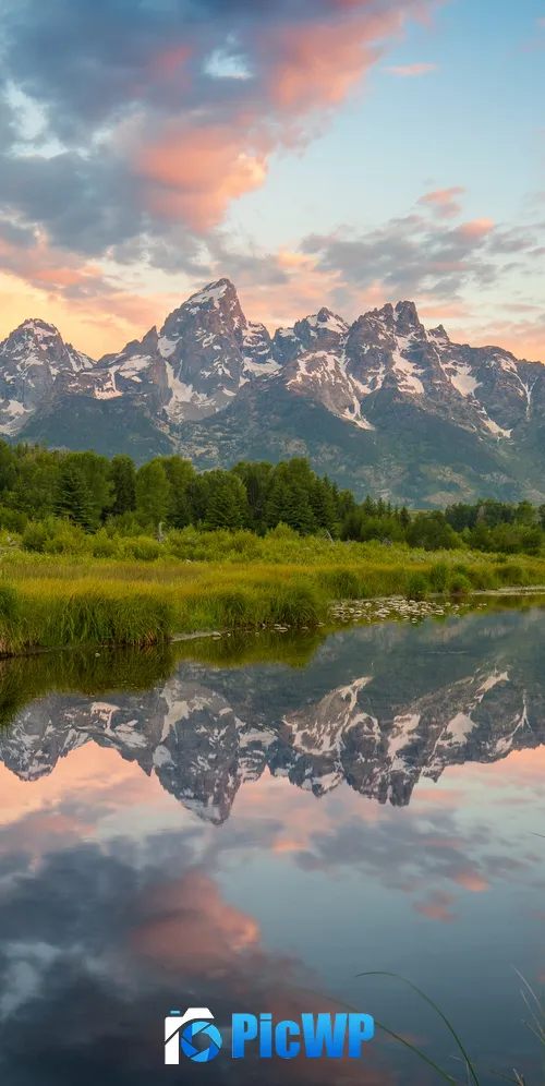 Grand Teton National Park USA 3K Mobile Wallpaper