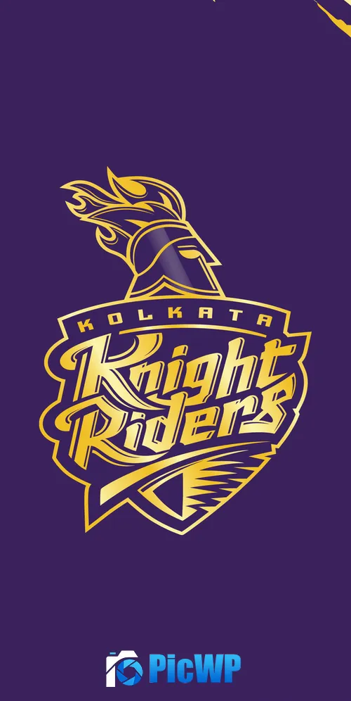 Kolkata Knight Riders Indian Premier League 3K Mobile Wallpaper