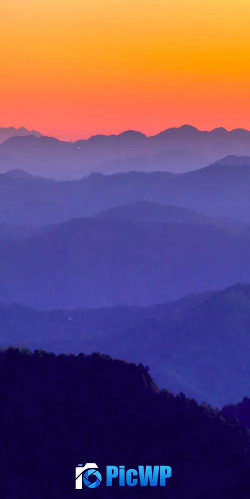 Blue Ridge Mountains United States of America 3K Mobile Wallpaper