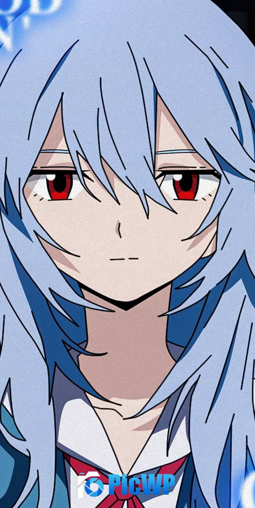 Rei Ayanami Fan Art 3K Mobile Wallpaper