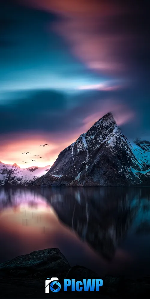 Mountains Peak 3K Mobile Wallpaper