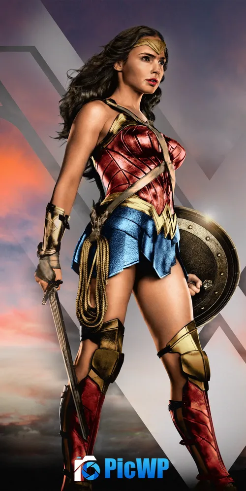 Zack Snyder's Justice League Wonder Woman 3K Mobile Wallpaper