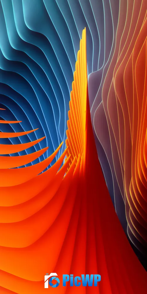 Colorful background Abstract background 3K Mobile Wallpaper