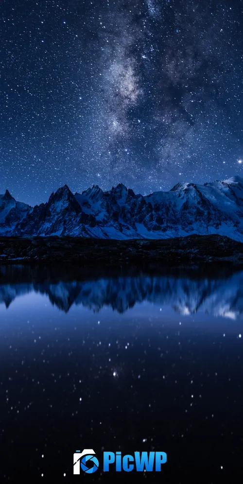 Milky Way Night 3K Mobile Wallpaper
