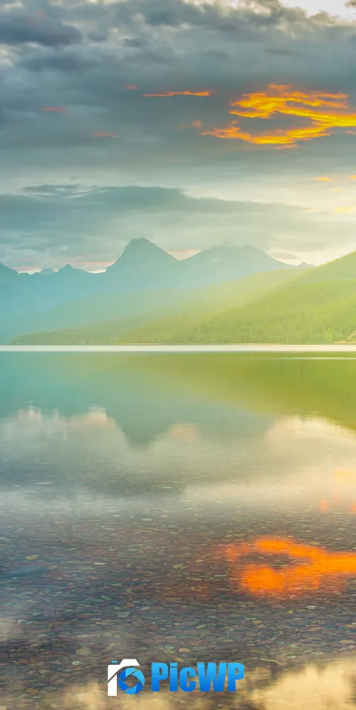 Lake McDonald Glacier National Park 3K Mobile Wallpaper