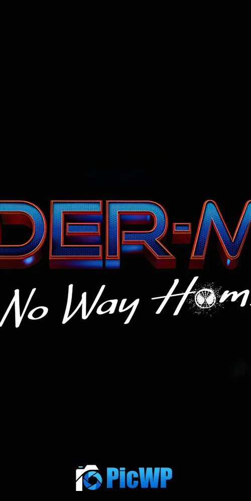 Spider-Man: No Way Home Logo 3K Mobile Wallpaper