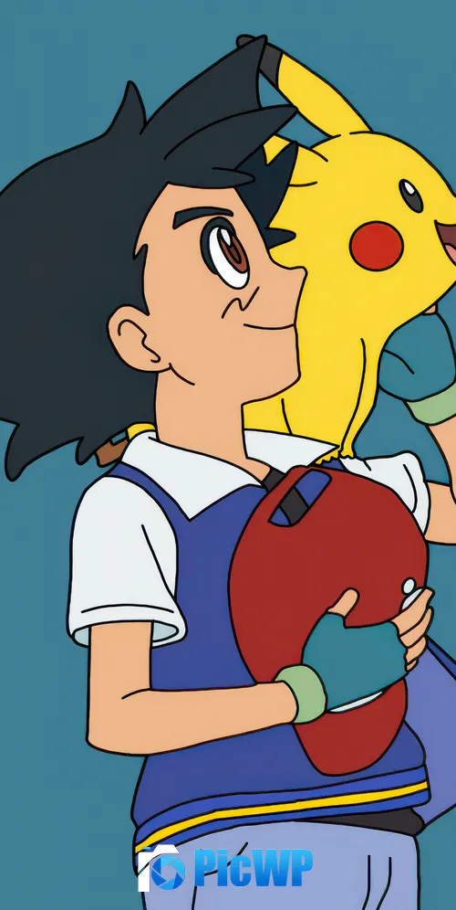 Ash Pikachu Pokemon 3K Mobile Wallpaper
