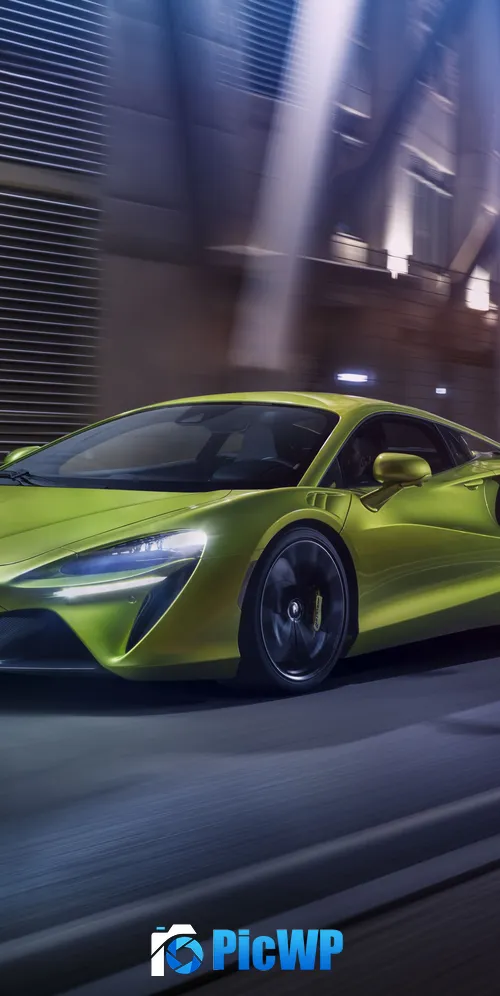 McLaren Artura Hybrid Supercar 3K Mobile Wallpaper