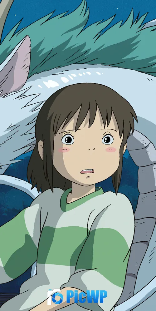 Haku (Spirited Away) Dragon 3K Mobile Wallpaper