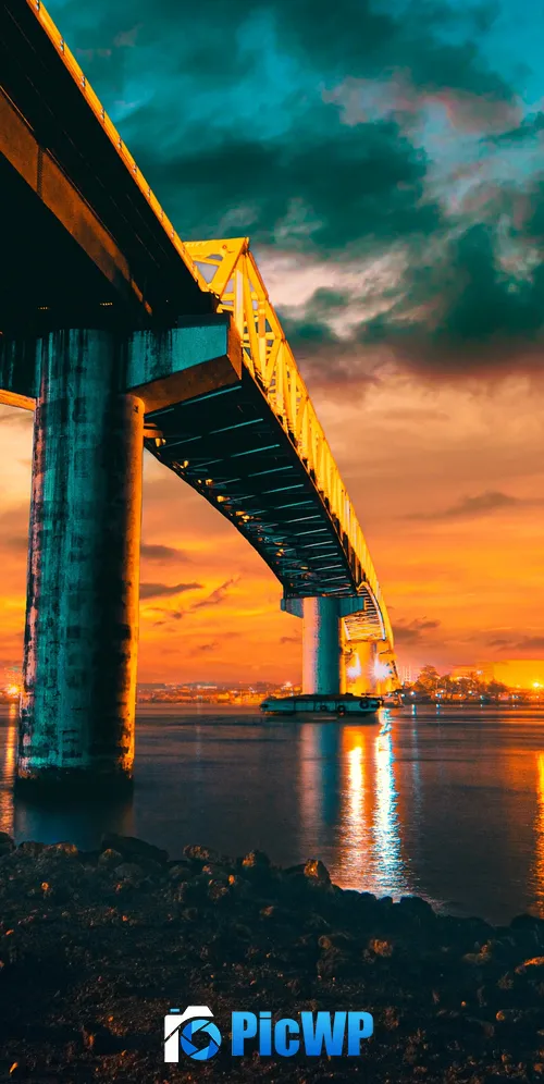 Sergio Osmeña Bridge Philippines 3K Mobile Wallpaper