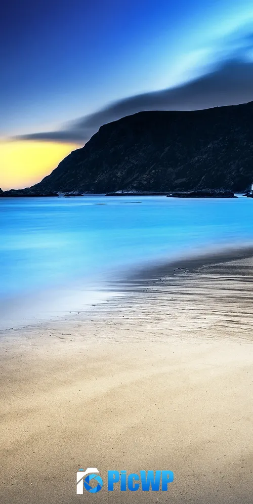 Grotlesanden Beach Norway 3K Mobile Wallpaper