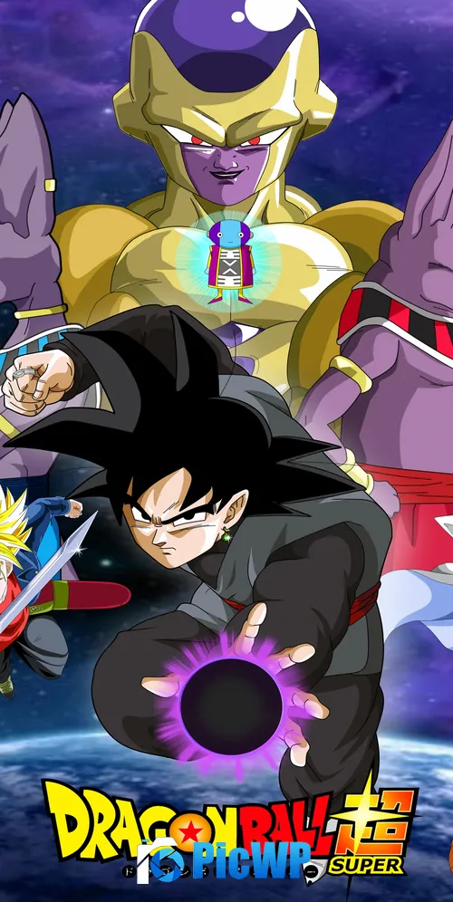 Dragon Ball Super Character art 3K Mobile Wallpaper