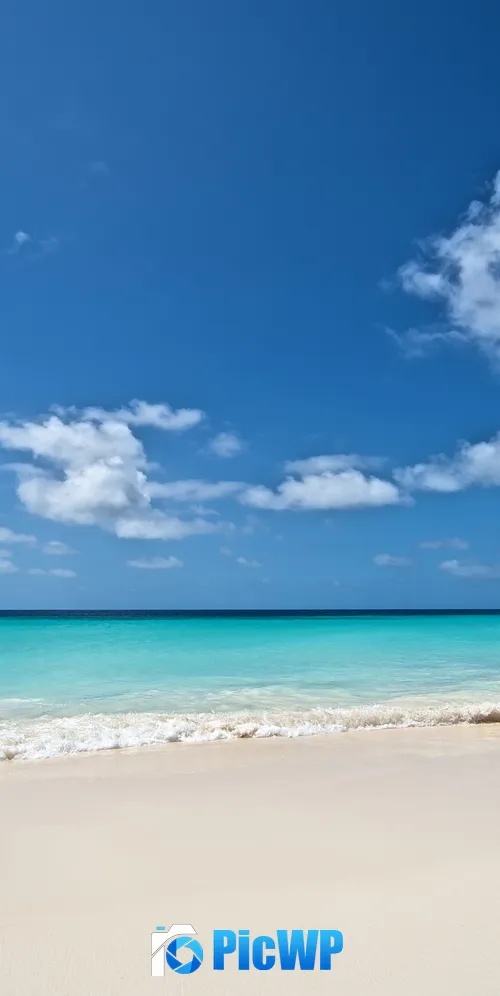 Beach Seascape 3K Mobile Wallpaper