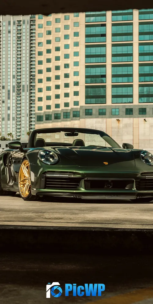 Porsche 911 Turbo S 3K Mobile Wallpaper
