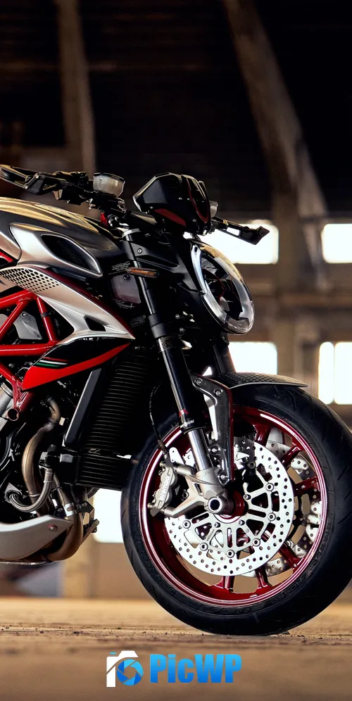 MV Agusta Dragster RR SCS Italian Motorcycle 3K Mobile Wallpaper