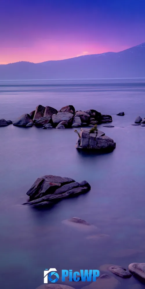 Rocky coast Rock formations 3K Mobile Wallpaper
